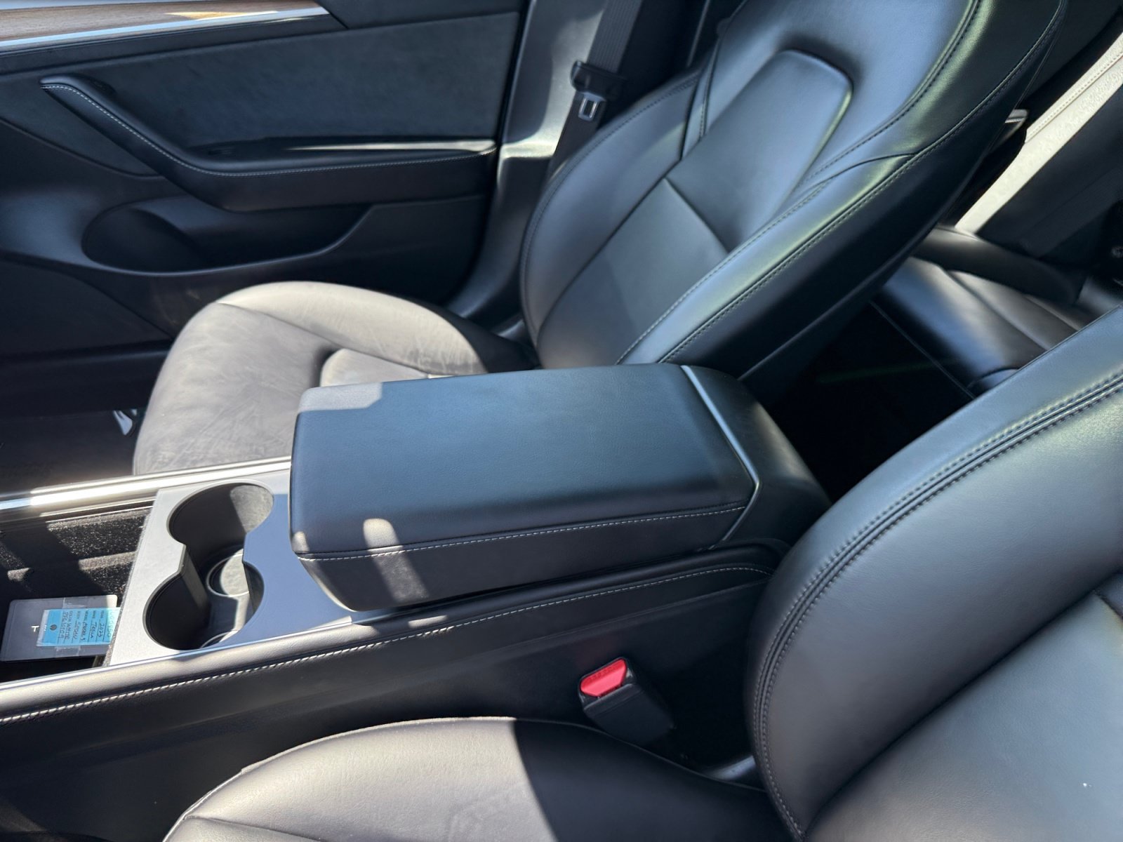 Used 2023 Pearl White Multi Coat Tesla Base image 14