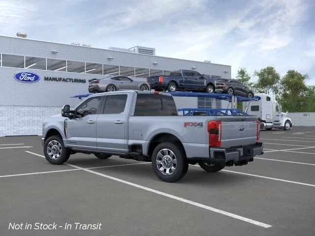 New 2026 Glacier Gray Metallic Tri-Coat Ford F-350® Lariat® image 4