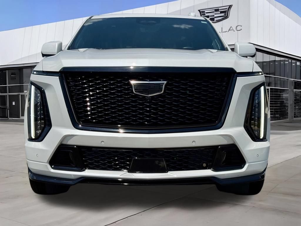 Used 2025 Crystal White Tricoat Cadillac Escalade-V image 4