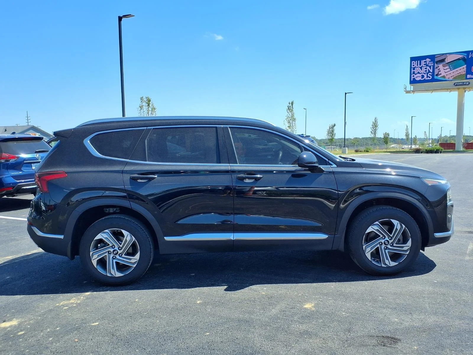 Used 2021 Twilight Black Hyundai SEL image 25