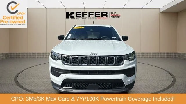 Certified Used 2024 White Jeep Sport image 12