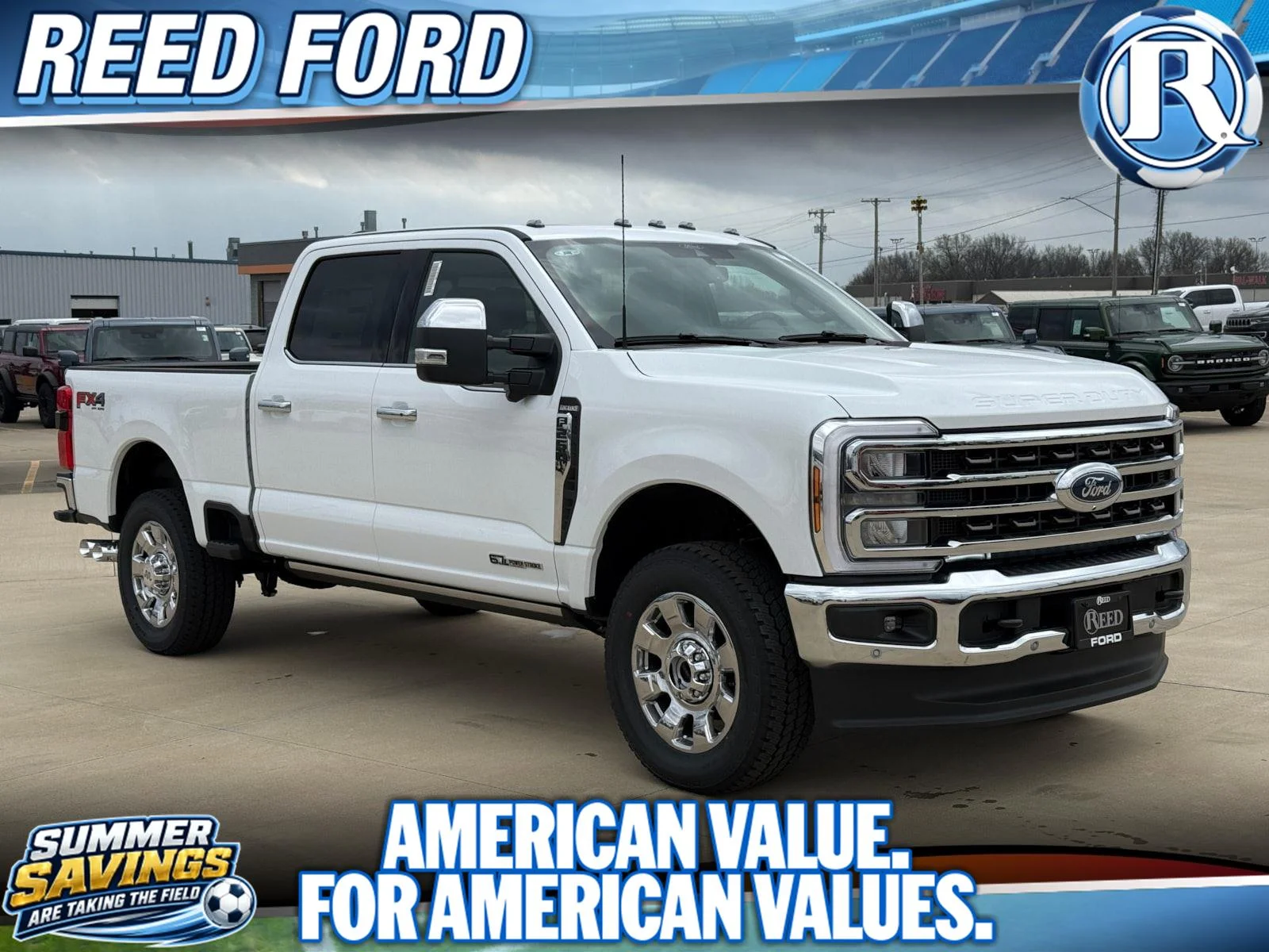 New 2026 Oxford White Ford King Ranch image 1