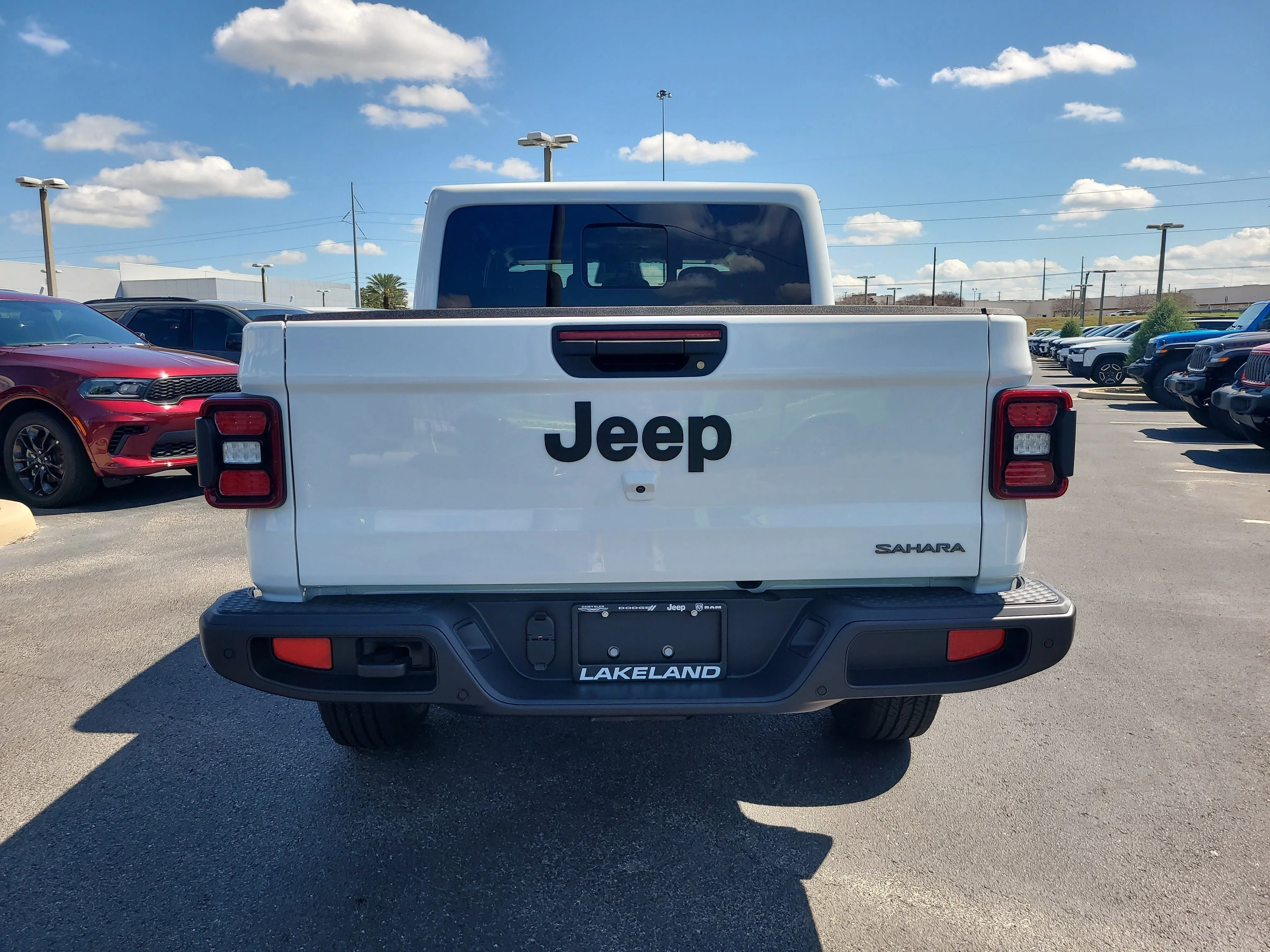 New 2026 Bright White Clearcoat Jeep Sahara image 7