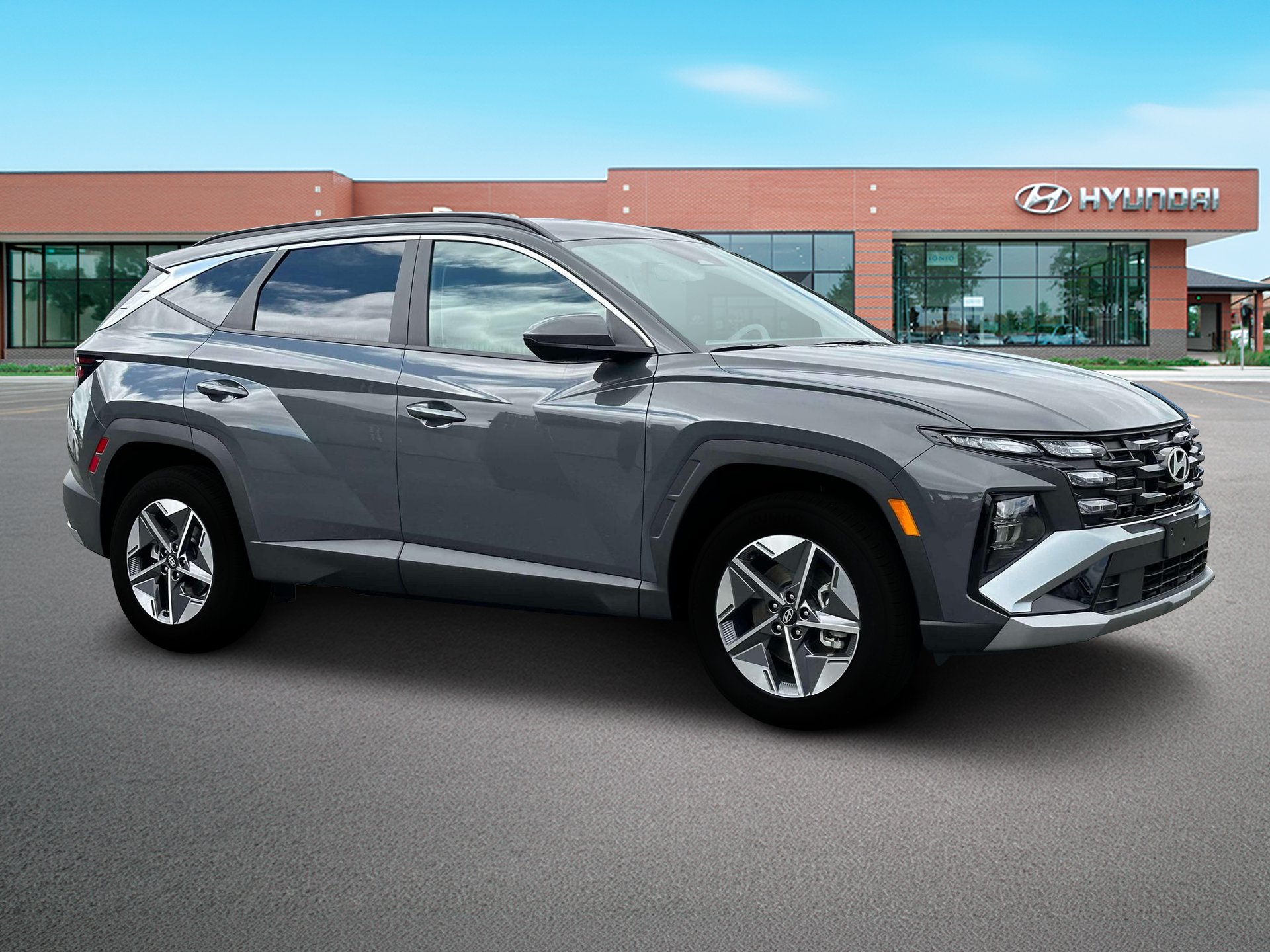 New 2026 Gray Hyundai SEL AWD image 10