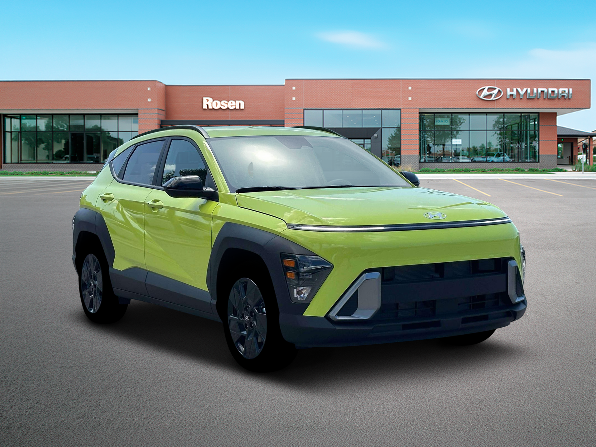 New 2026 Yellow Hyundai SEL Sport AWD image 11