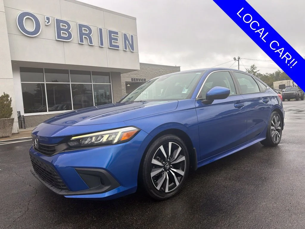 Used 2022 Blue Honda EX image 1