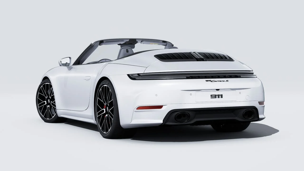 New 2026 Off-white Porsche Carrera S image 3