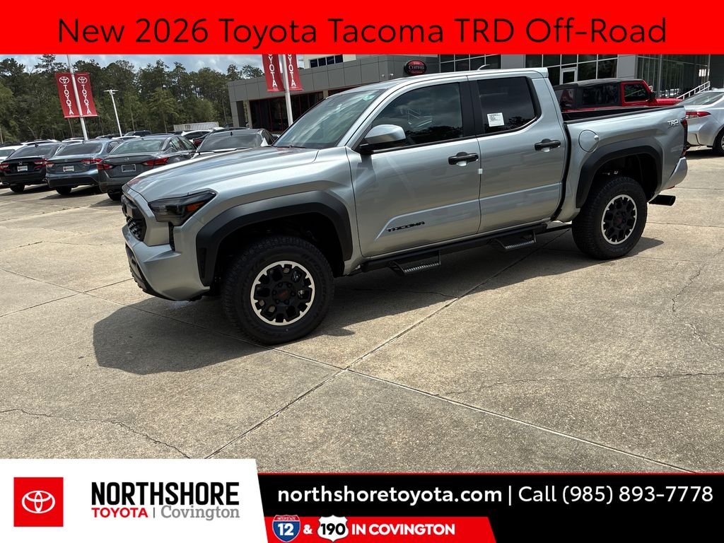 New 2026 Celestial Silver Metallic Toyota TRD Off-Road image 1