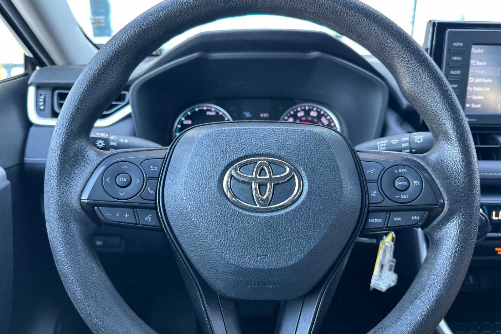 Used 2021 Magnetic Gray Metallic Toyota Hybrid LE image 22
