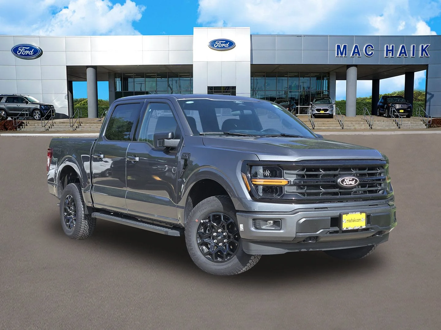 New 2026 Carbonized Gray Metallic Ford XLT image 1