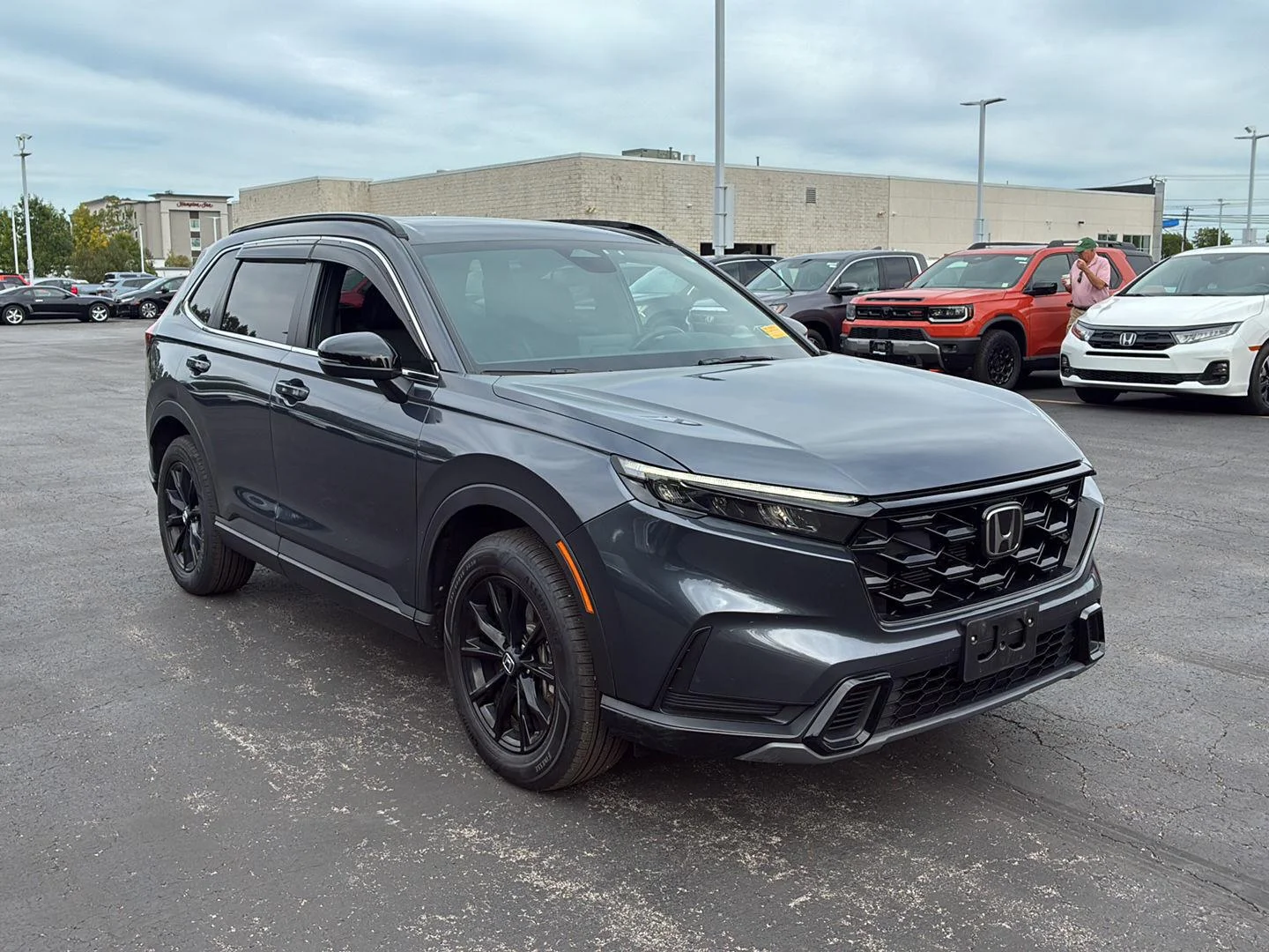 Used 2024 Meteorite Gray Metallic Honda Sport image 19