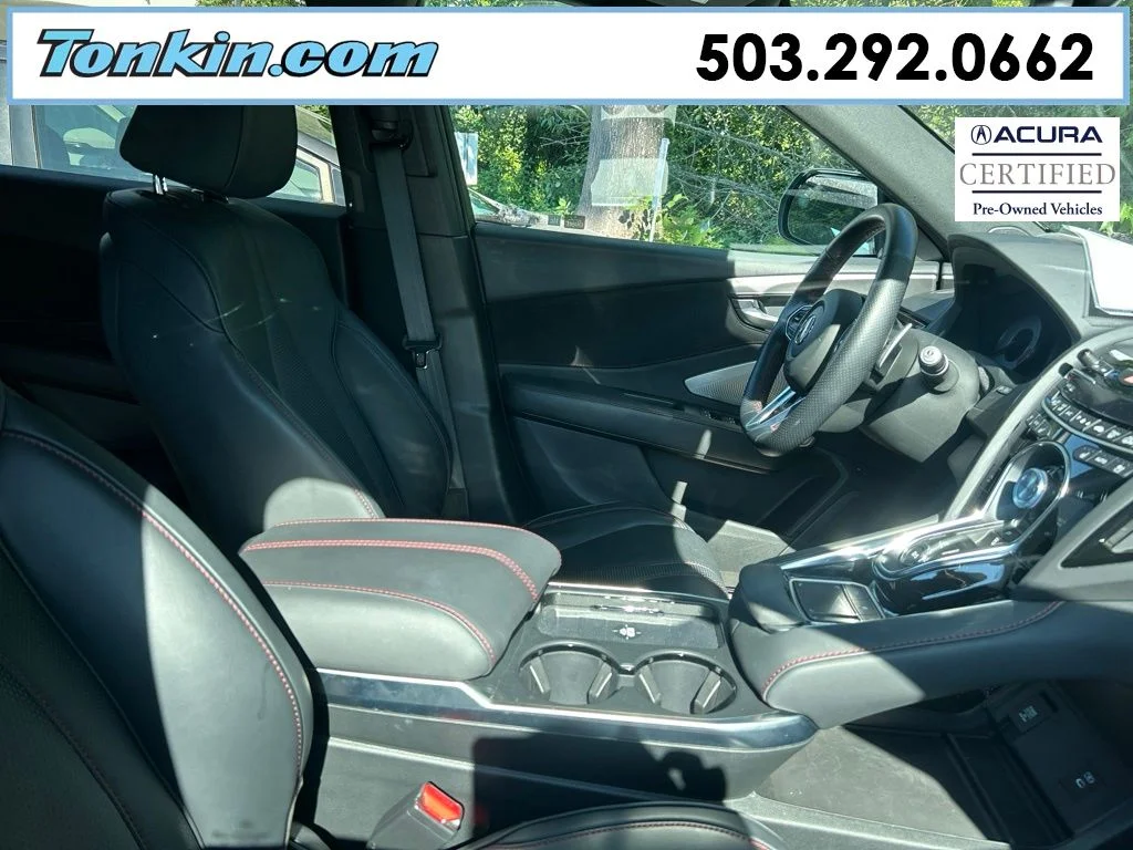 Used 2025 Platinum White Acura A-Spec Advance Package SH-AWD image 10