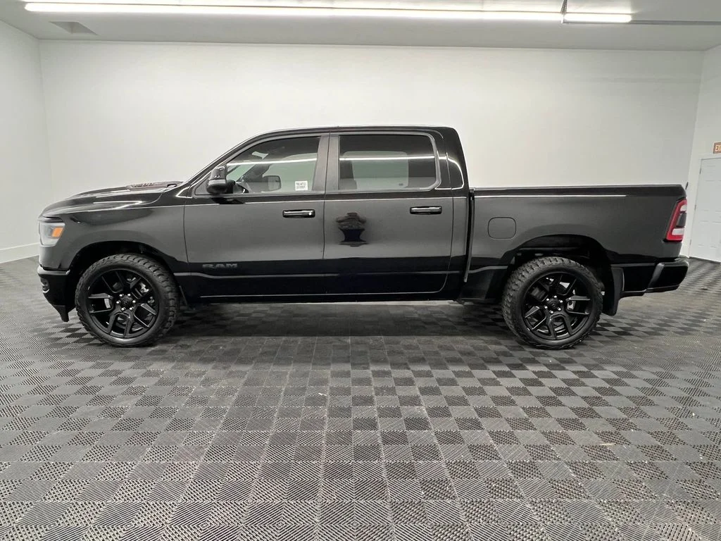 Certified Used 2024 Diamond Black Crystal Pearlcoat Ram Laramie image 2