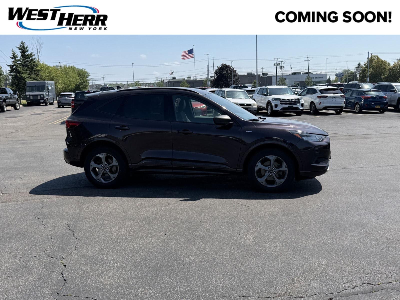 Used 2023 Cinnabar Red Ford ST-Line image 1