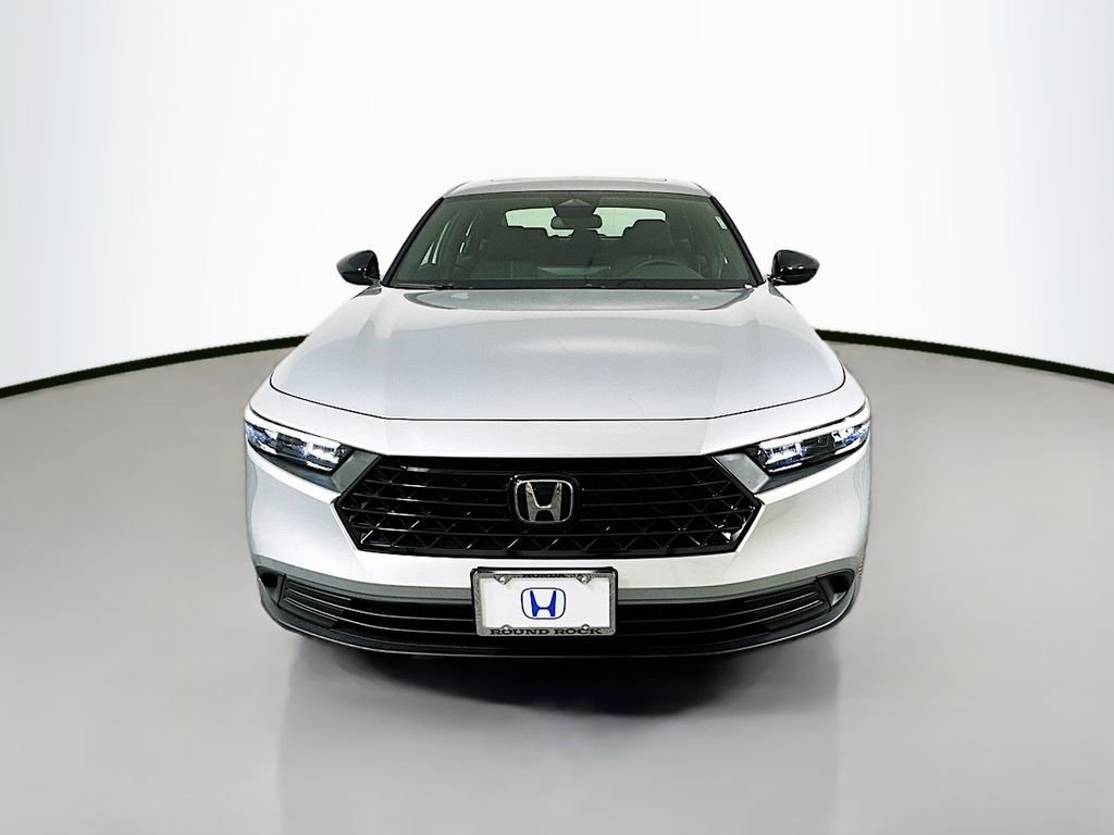 New 2026 Solar Silver Metallic Honda Sport Hybrid image 2