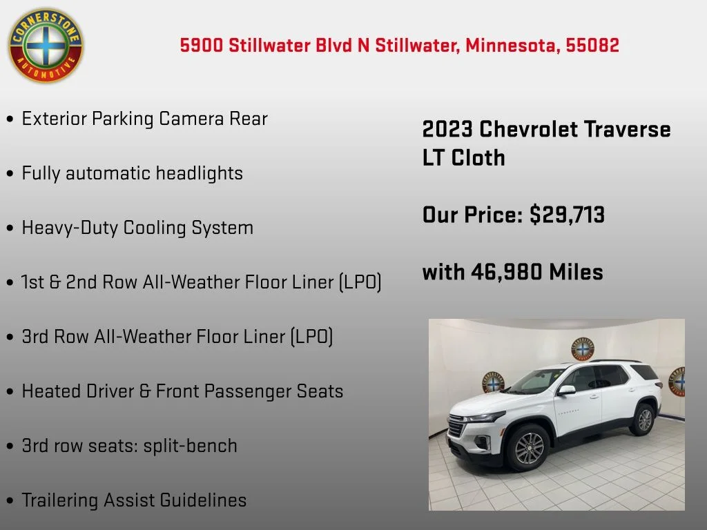 Used 2023 White Chevrolet LT image 15