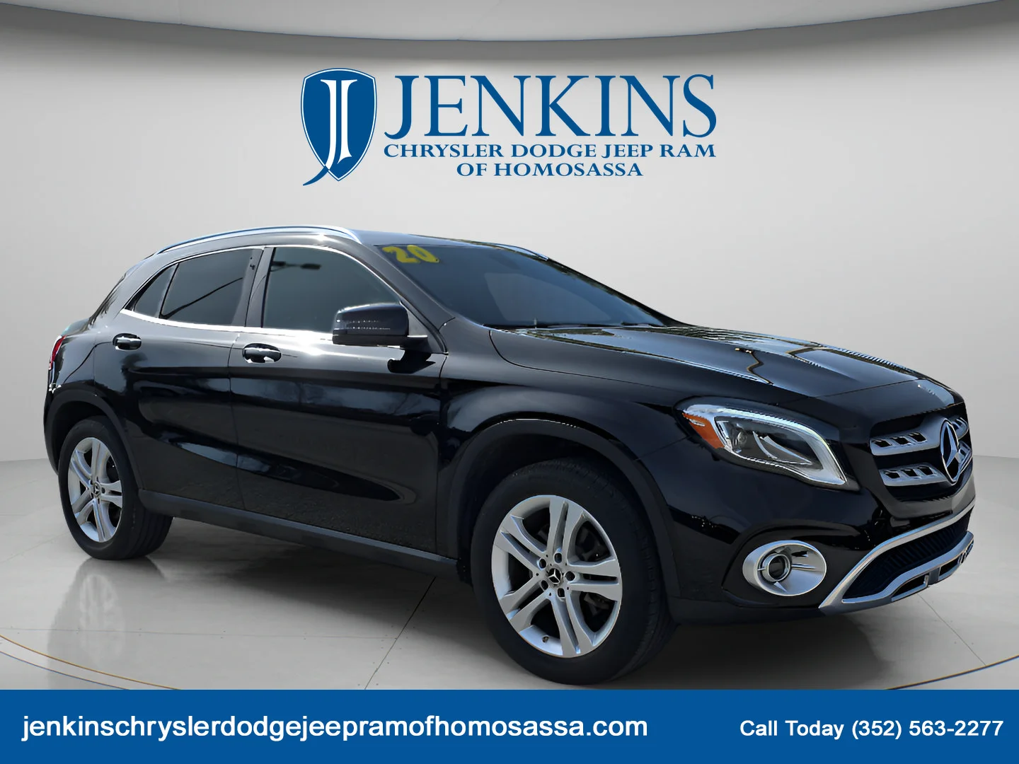 Used 2020 Cosmos Black Metallic Mercedes-Benz GLA 250 image 1