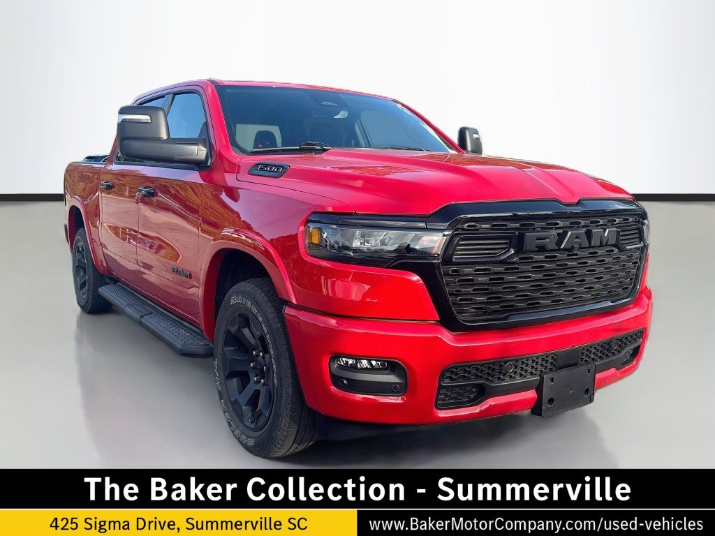 Used 2025 Flame Red Clearcoat Ram Big Horn/Lone Star image 1