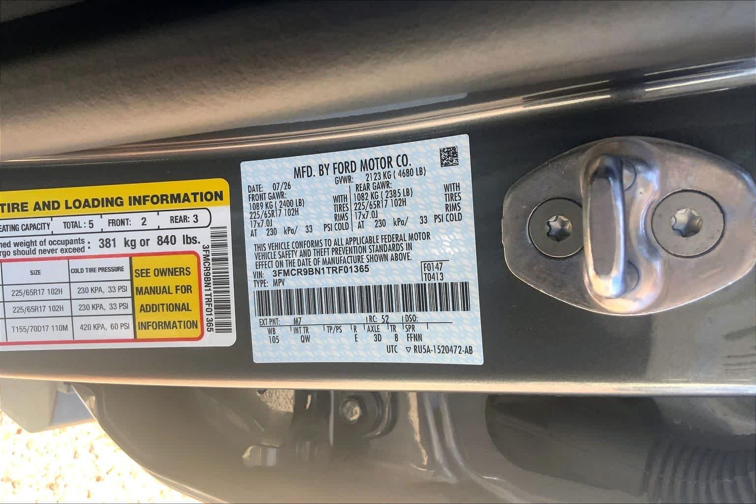 New 2026 Carbonized Gray Metallic Ford Big Bend® image 21