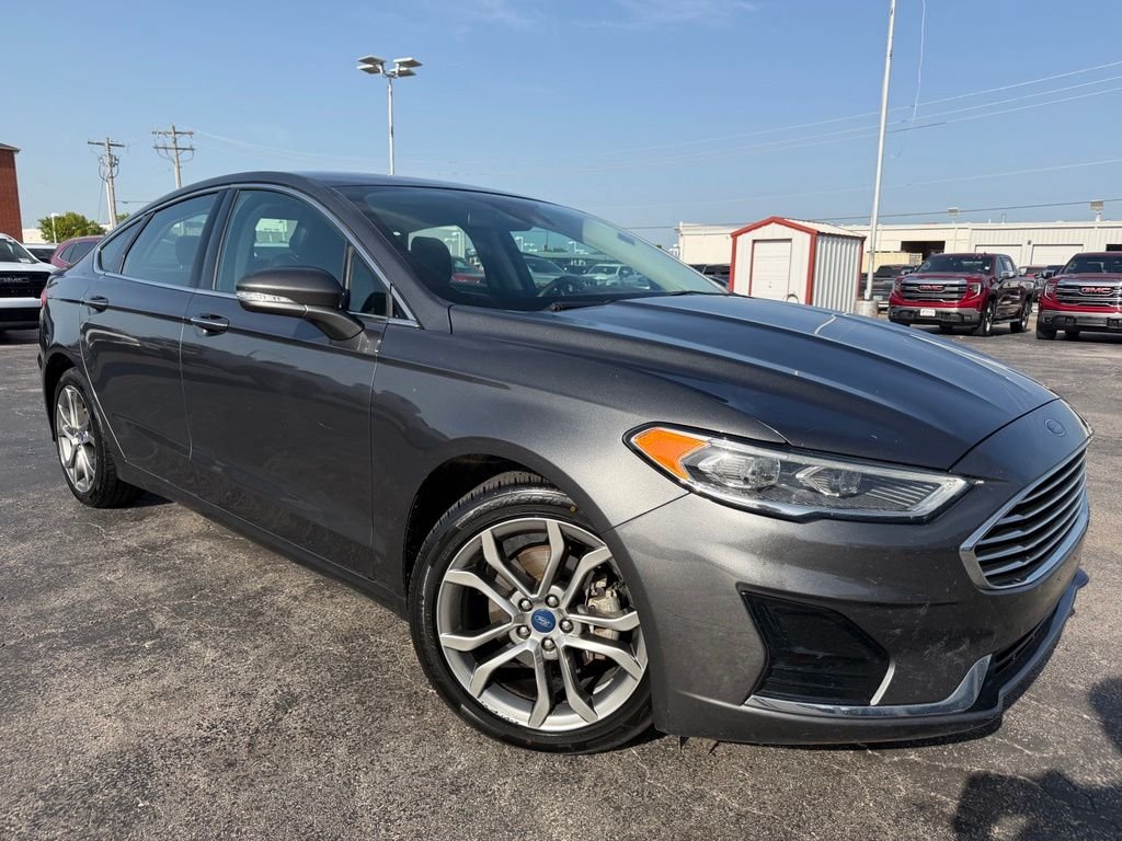Used 2019 Ford Fusion SEL with VIN 3FA6P0CD0KR140949 for sale in Norman, OK