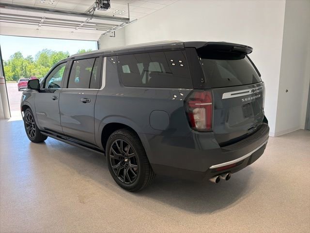 Used 2021 SHADOW GRAY METALLIC Chevrolet High Country image 4