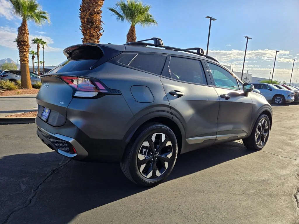 Used 2023 Shadow Matte Gray Kia X-Line Prestige image 6