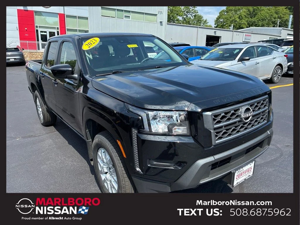 Certified Used 2023 Black Nissan SV image 1
