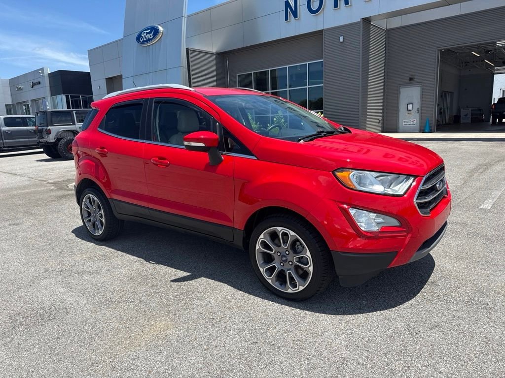 Used 2021 Ford EcoSport Titanium with VIN MAJ3S2KEXMC451863 for sale in Arab, AL