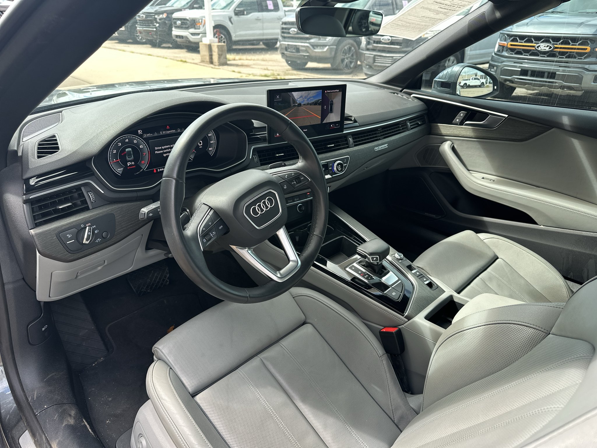Used 2023 Daytona Gray Pearl Effect/Black Roof Audi S line Premium Plus image 3