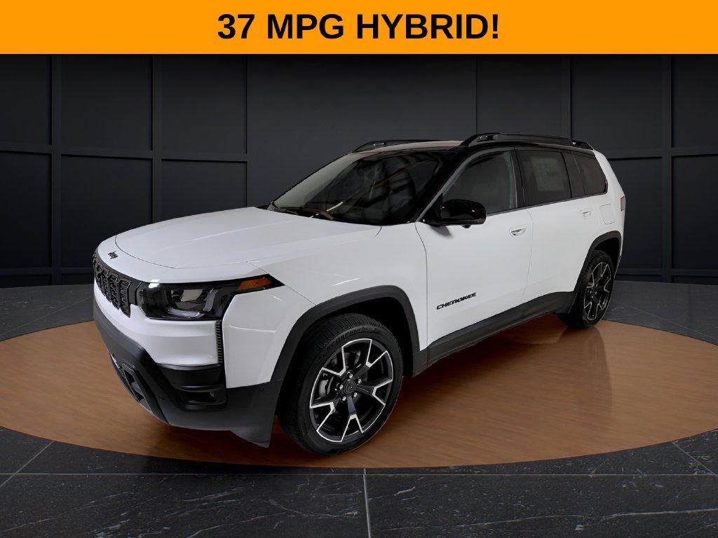 New 2026 Bright White Clear-Coat Exterior Paint Jeep Overland image 3