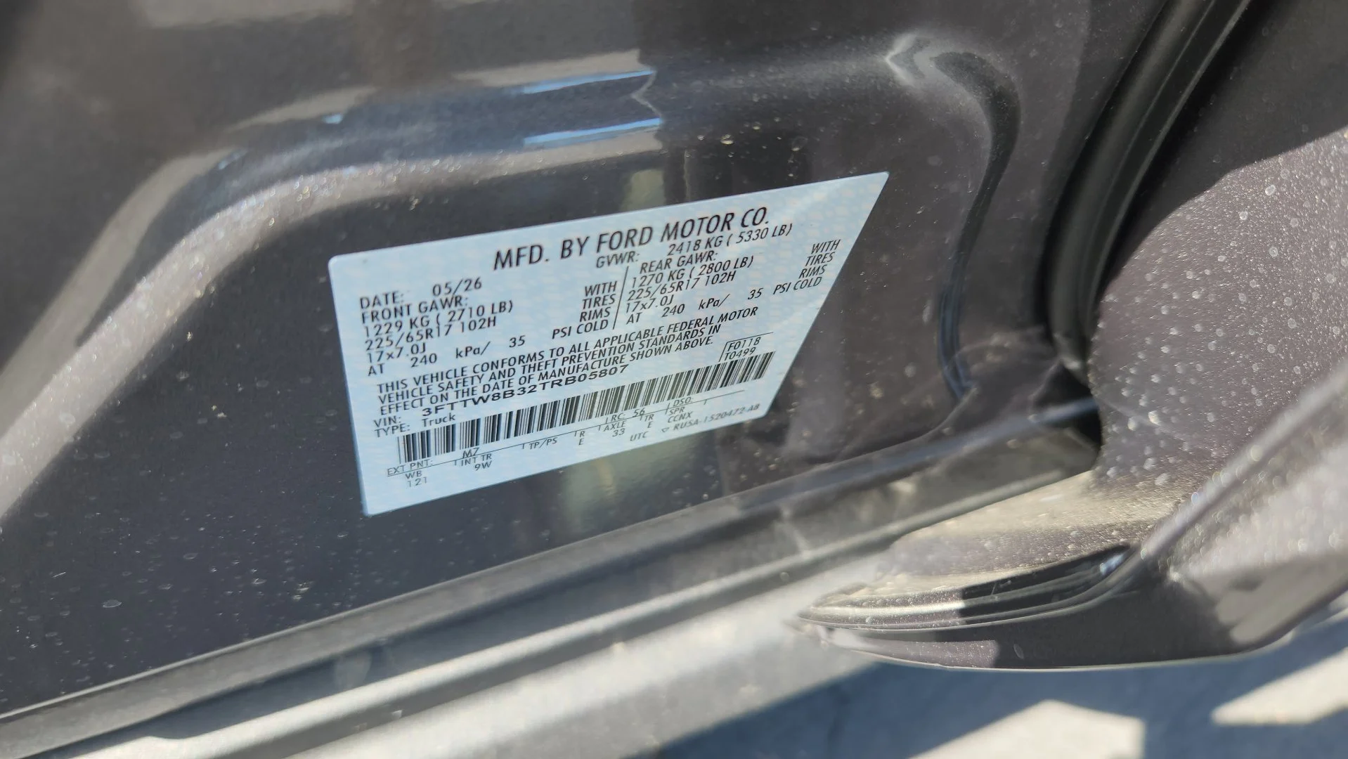 New 2026 Carbonized Gray Metallic Ford XL image 15