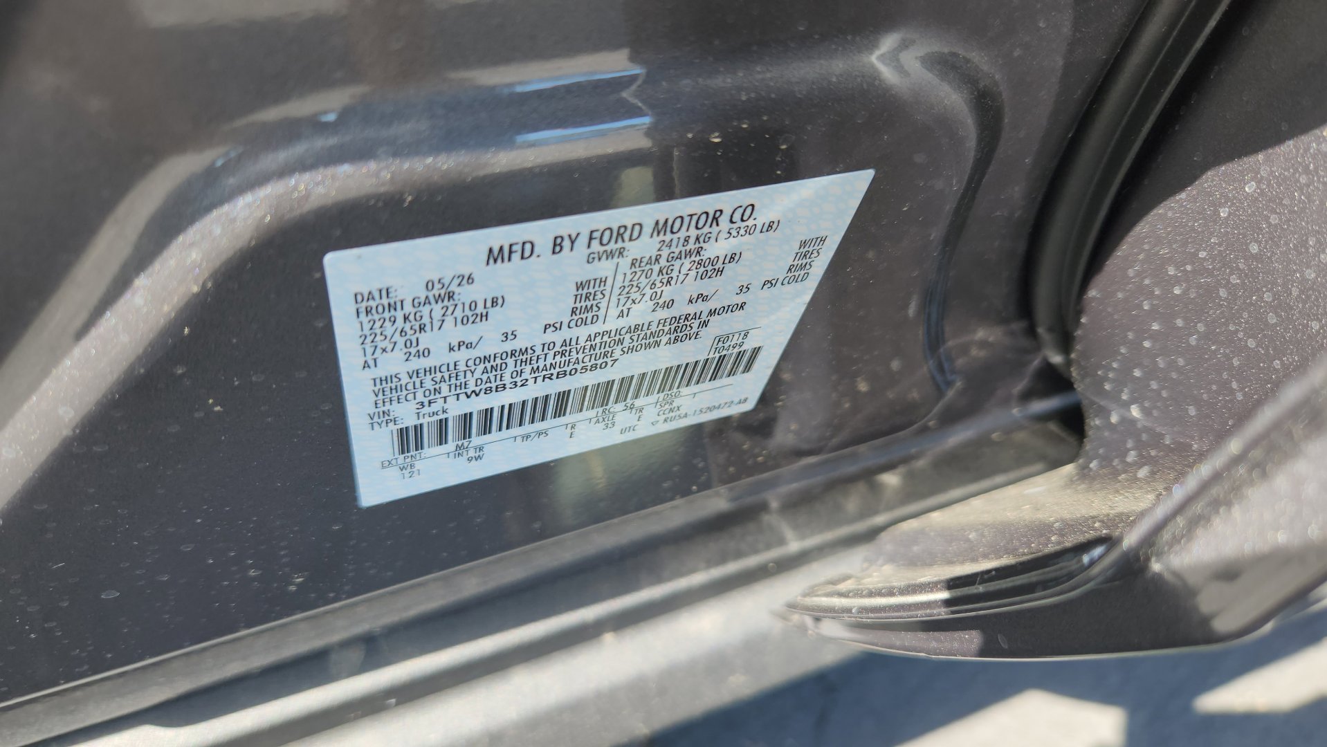 New 2026 Carbonized Gray Metallic Ford XL image 15