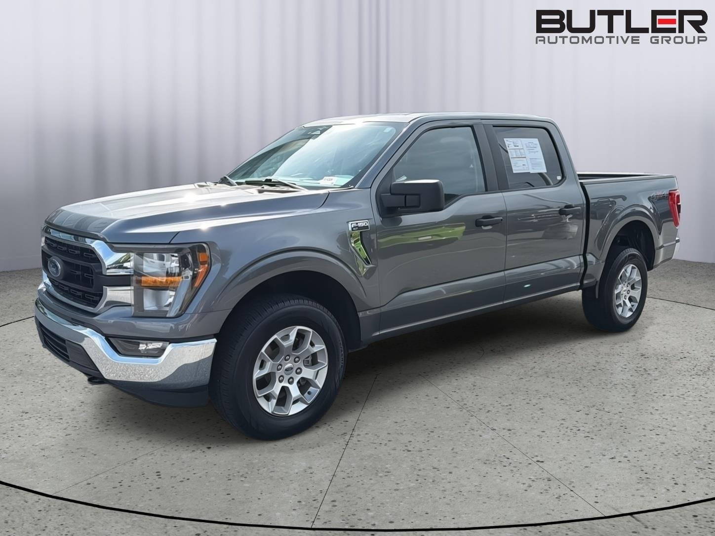 Used 2023 Carbonized Gray Ford XLT image 1