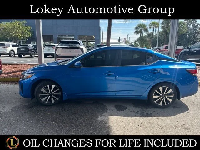 Certified Used 2024 Blue Nissan SV image 1