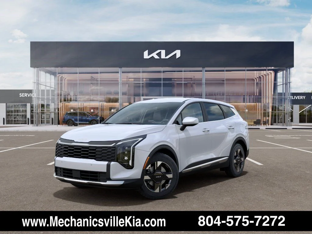 New 2026 White Kia LX AWD image 1
