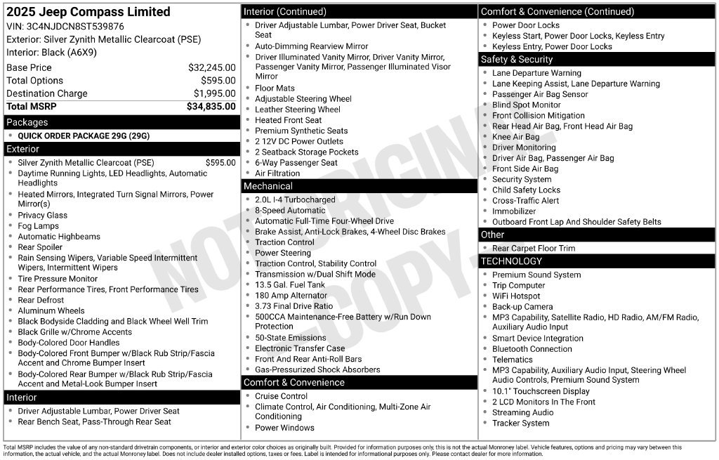 Used 2025 Silver Jeep Limited image 21