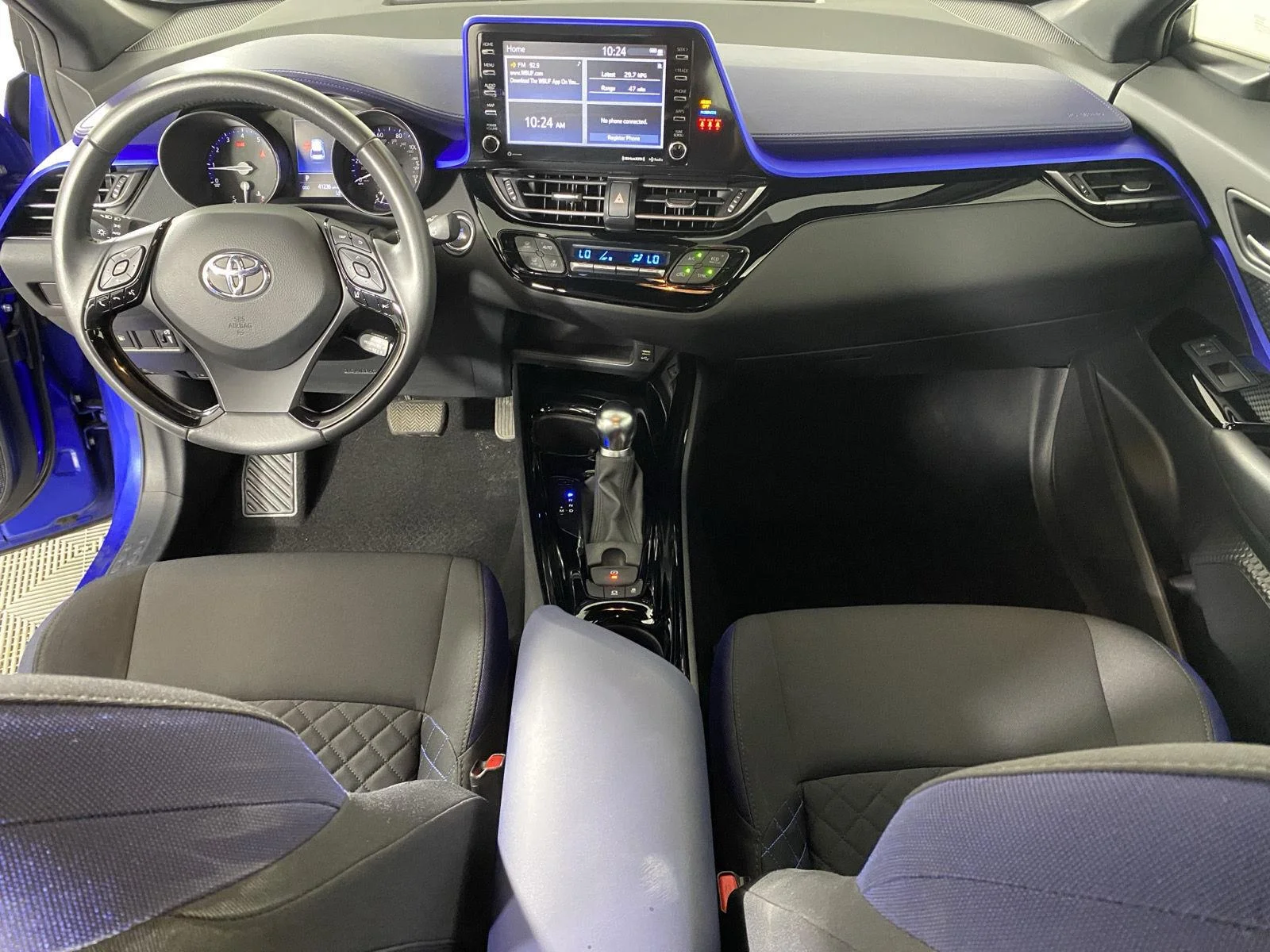 Used 2021 Blue Eclipse Metallic Toyota XLE image 22