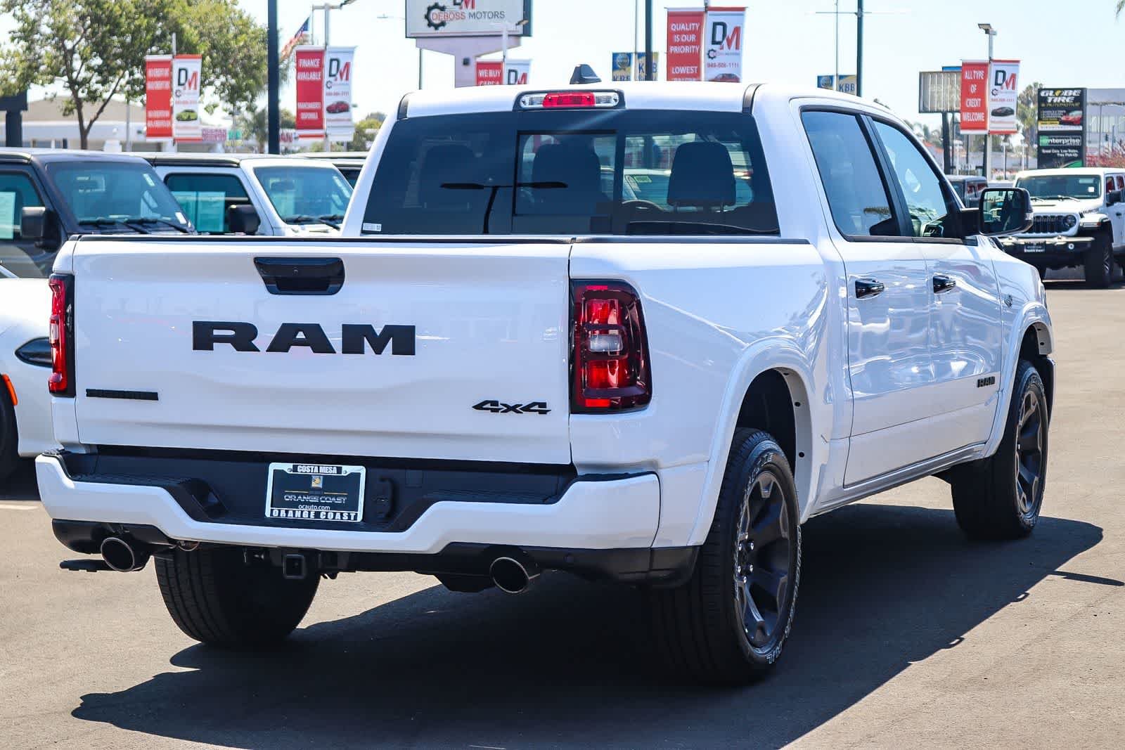 New 2026 Bright White Clear-Coat Exterior Paint RAM Big Horn image 4