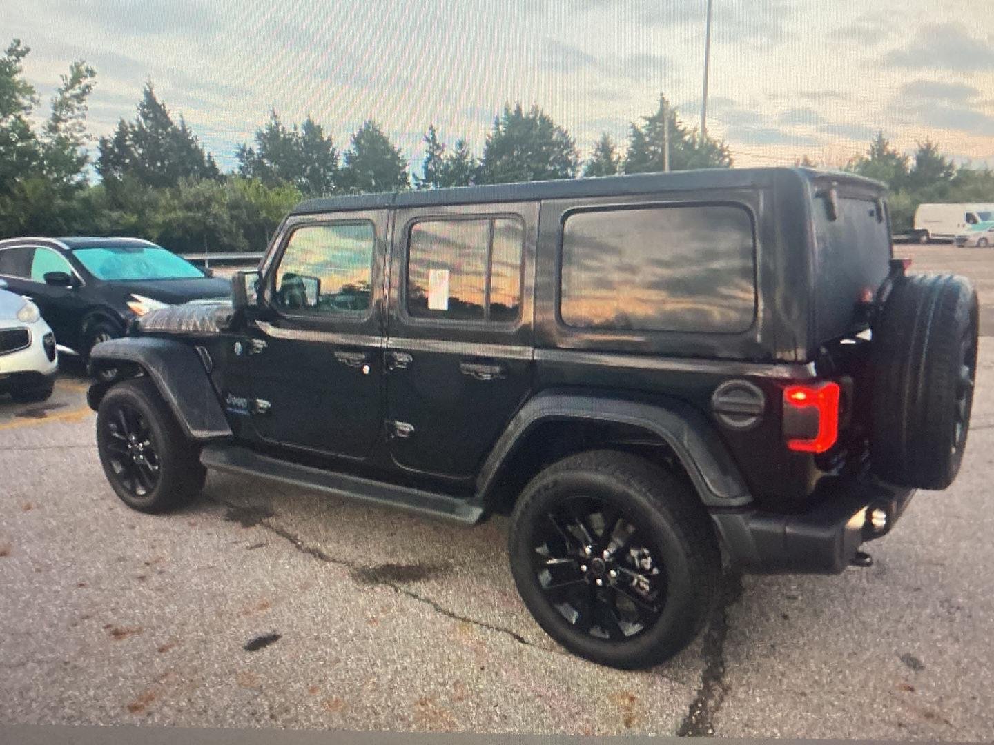 Used 2025 Black Clearcoat Jeep Sahara image 8