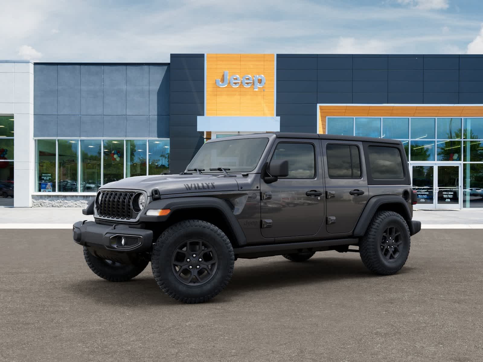 New 2026 Granite Crystal Metallic Clearcoat Jeep Willys image 2
