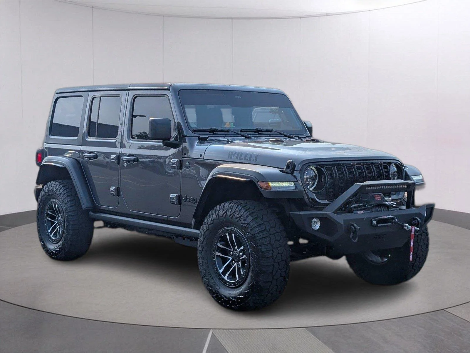 Used 2026 Granite Crystal Metallic Clearcoat Jeep Willys image 8