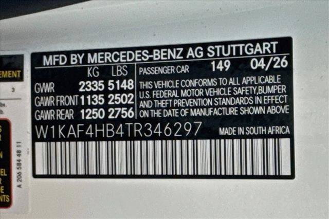 New 2026 Polar White Mercedes-Benz C 300 image 60