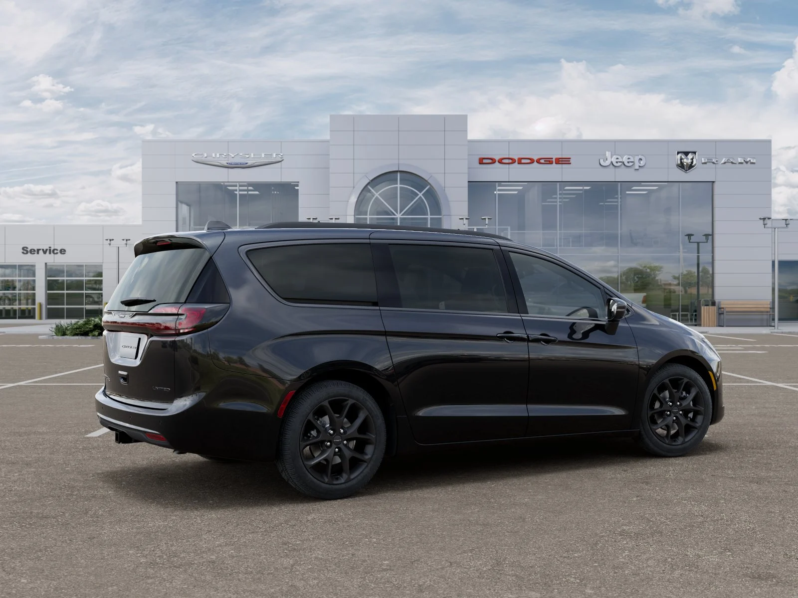 New 2027 Diamond Black Crystal Pearl-Coat Exterior Paint Chrysler Limited image 30