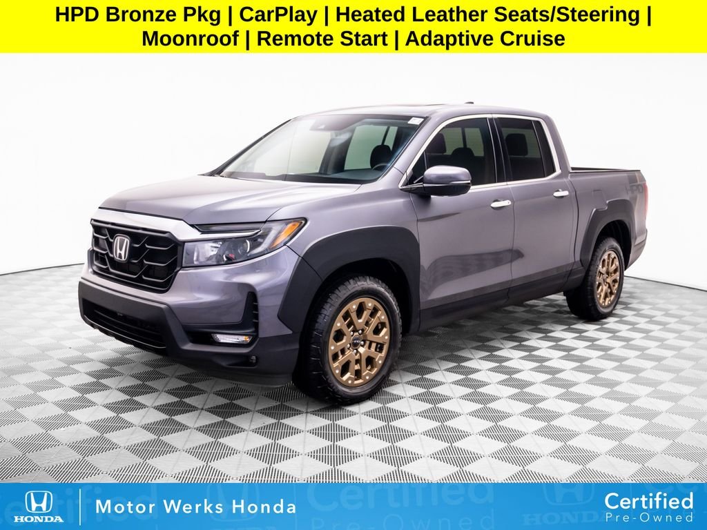 Certified Used 2022 Modern Steel Metallic Honda AWD RTL-E image 1