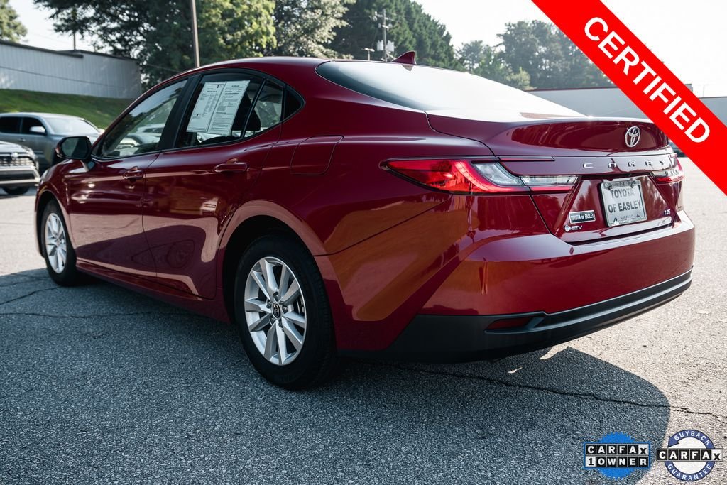 Used 2025 Red Toyota LE image 5