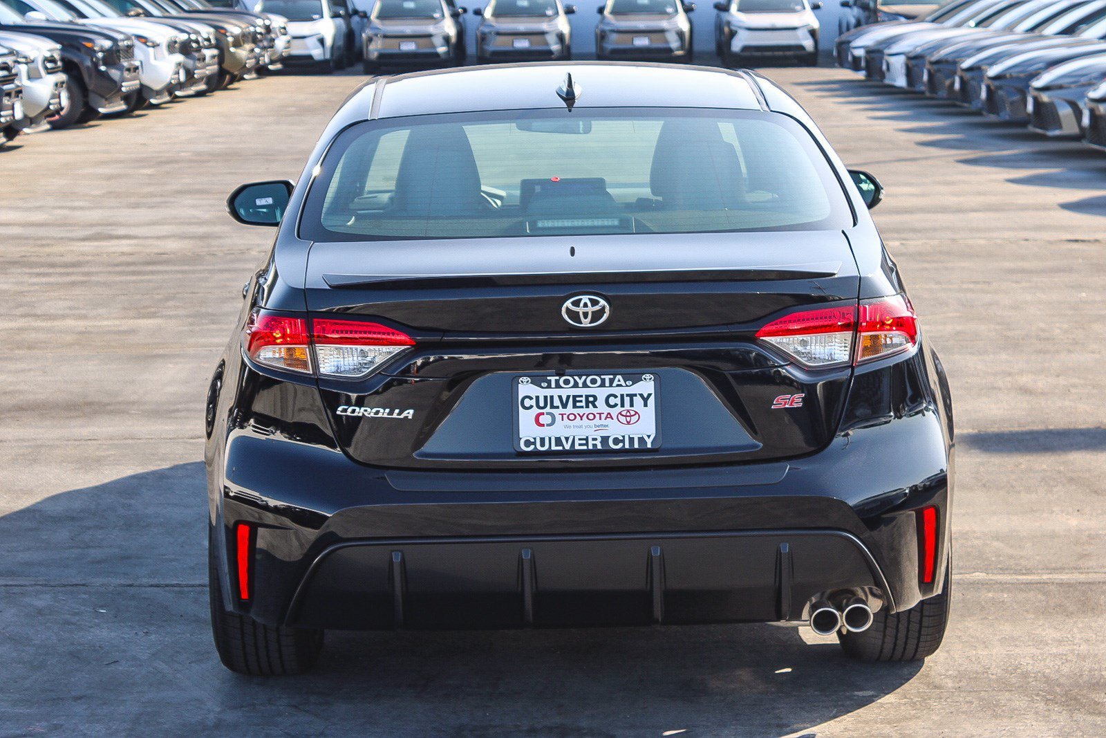 New 2026 Midnight Black Metallic Toyota  SE image 7