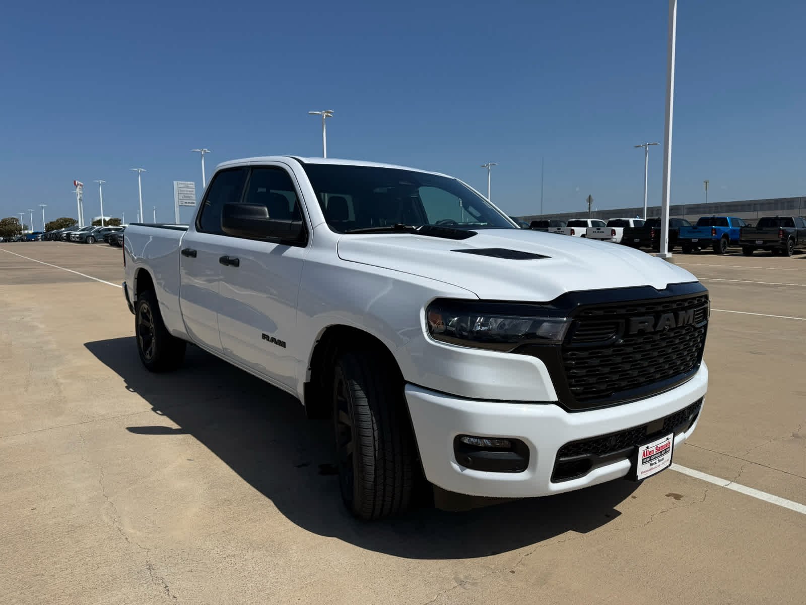 New 2026 Bright White Clearcoat Ram Express image 4
