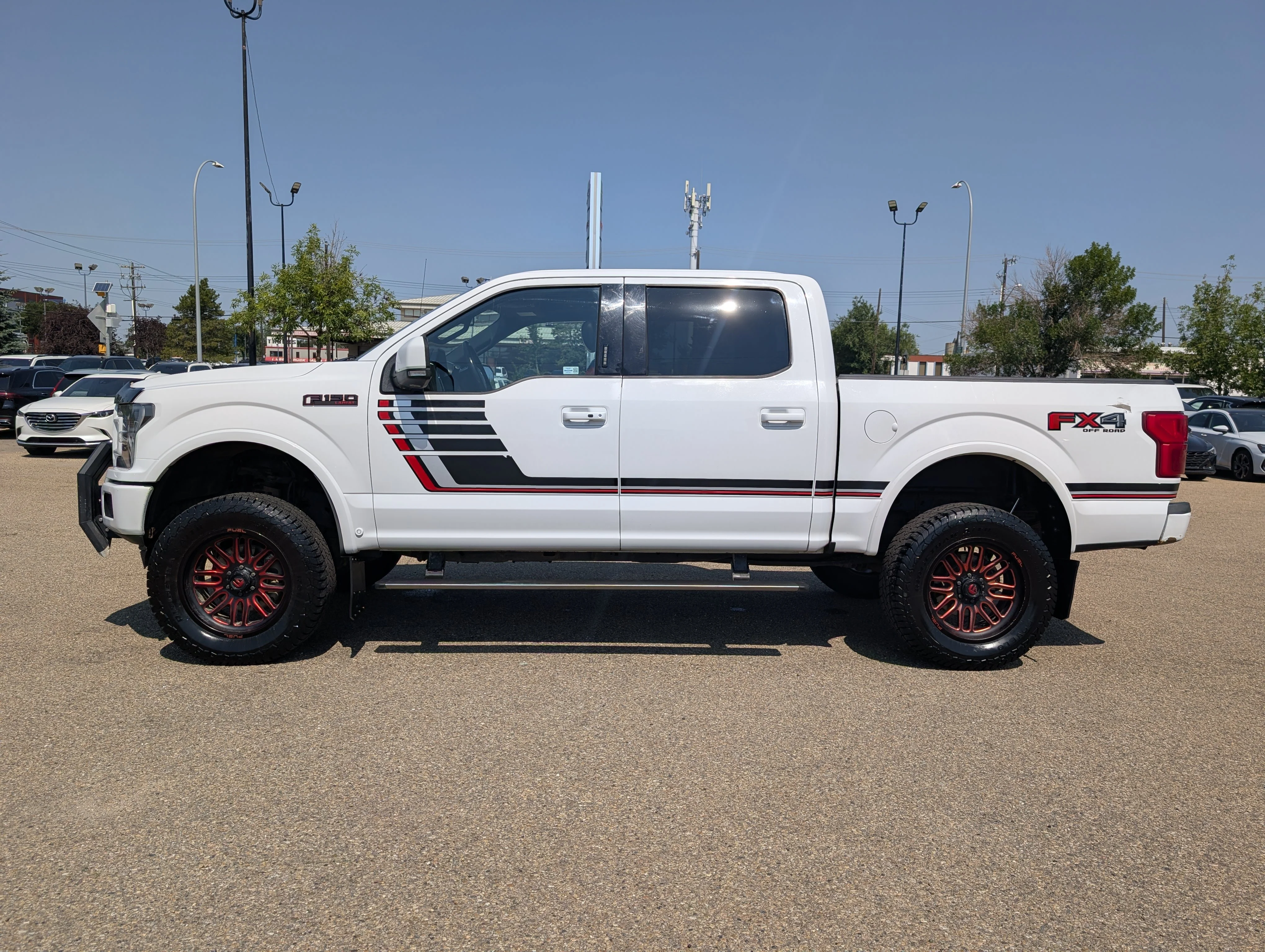 Used 2019 Oxford White Ford XL 4WD SuperCrew 5.5