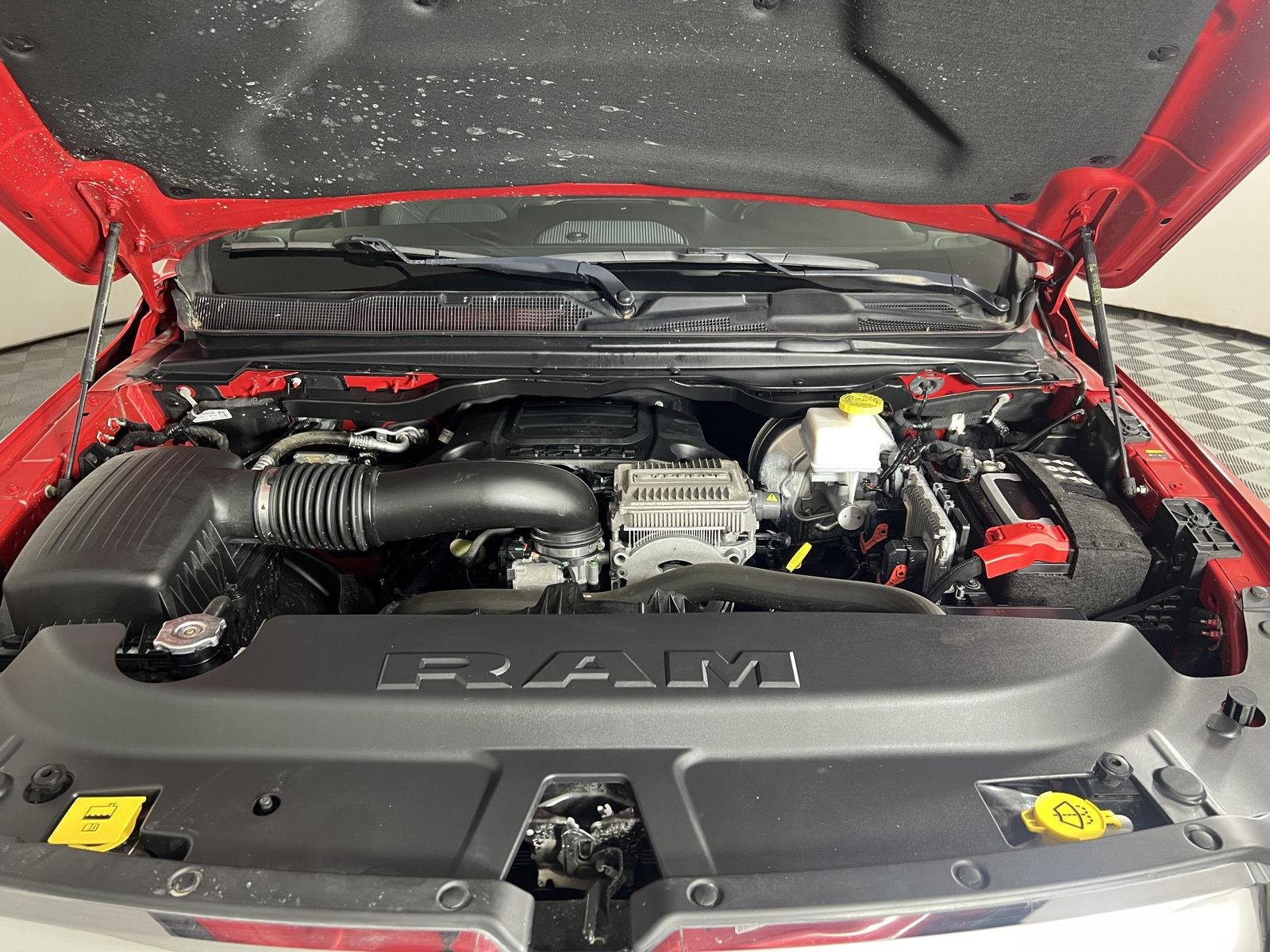 Used 2022 Flame Red Clearcoat Ram Big Horn image 22