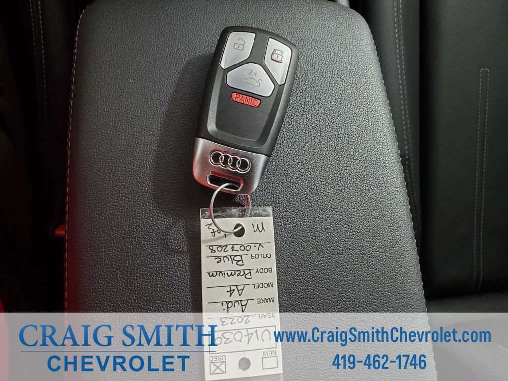 Used 2023 Blue Audi Premium Plus image 39